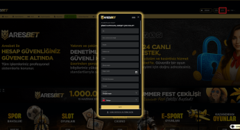 Aresbet Üyelik