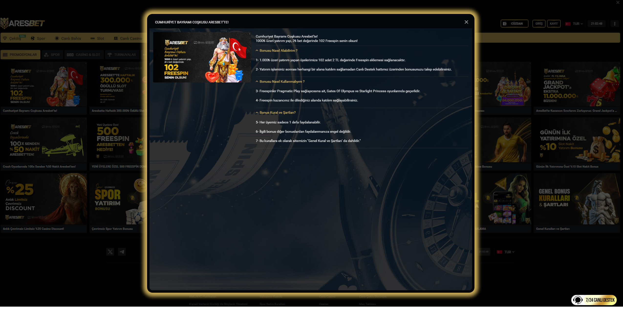 Cumhuriyet Bayramı Coşkusu Aresbet’te!